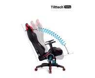 Diablo Chairs X-Ray 2.0 King Size Czarno-czerwony - 1208641 - zdjęcie 7